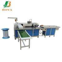 CE Approved BOYA-010 Automatic Forming Binding Punching Machine for Metal Spiral Wire